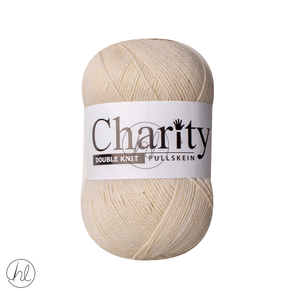 CHARITY PULLSKEIN DOUBLE KNIT PLAIN 300G IVORY 719