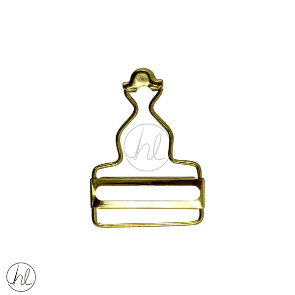 DUNGAREE CLIPS (38MM) GOLD