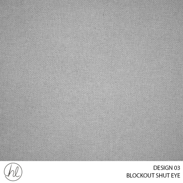 BLOCKOUT SHUT EYE  (DESIGN 03) (280CM) (PER M) WARM GREY