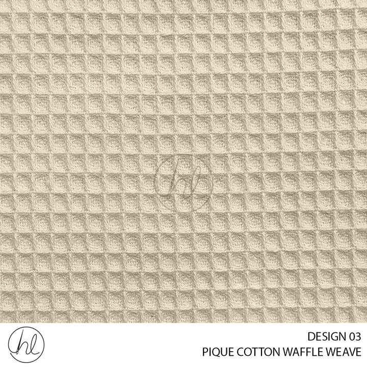 Cotton Waffle  Oddies Textiles