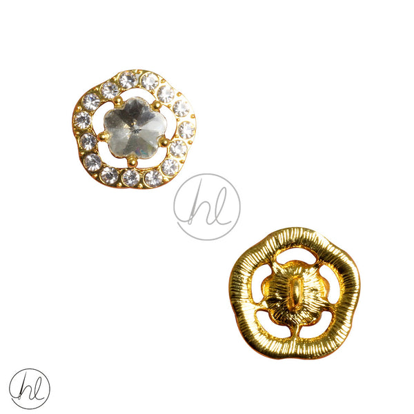 BUTTONS DIAMANTE (GOLD)	(23MM) AS1223