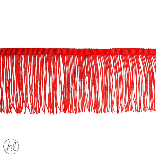 FRINGE DRESS	(RED) (10CM) (PER M)