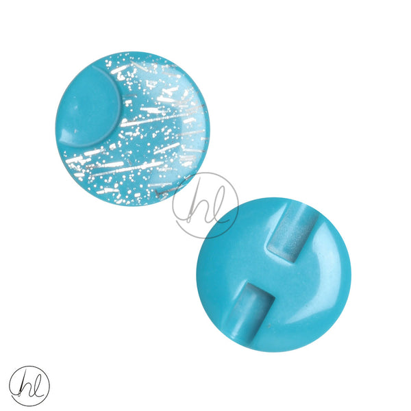 FANCY BUTTONS (TURQUOISE) D0416 (20MM)