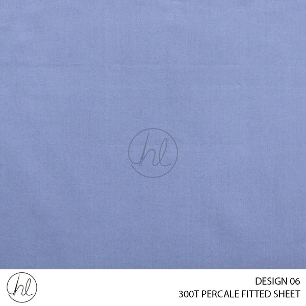 300T PERCALE FITTED SHEET (DESIGN 06)