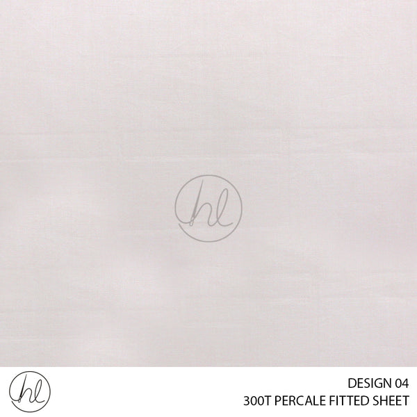 300T PERCALE FITTED SHEET (DESIGN 04)