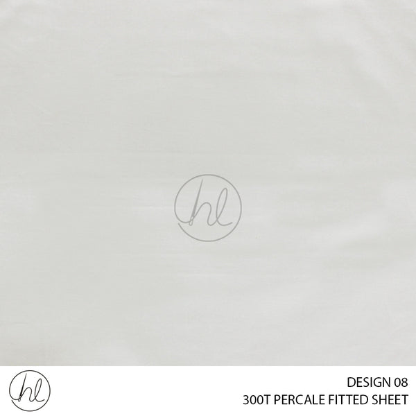 300T PERCALE FITTED SHEET (DESIGN 08)