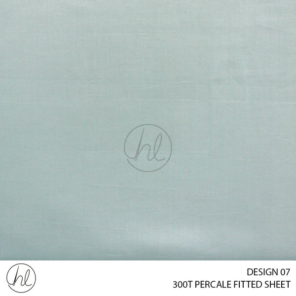 300T PERCALE FITTED SHEET (DESIGN 07)