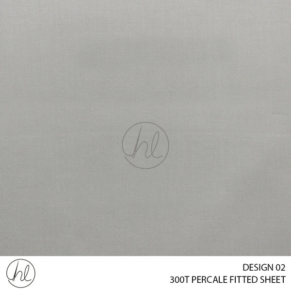300T PERCALE FITTED SHEET (DESIGN 02)