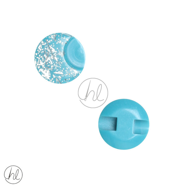 FANCY BUTTONS (TURQUOISE) D0416 (15MM)