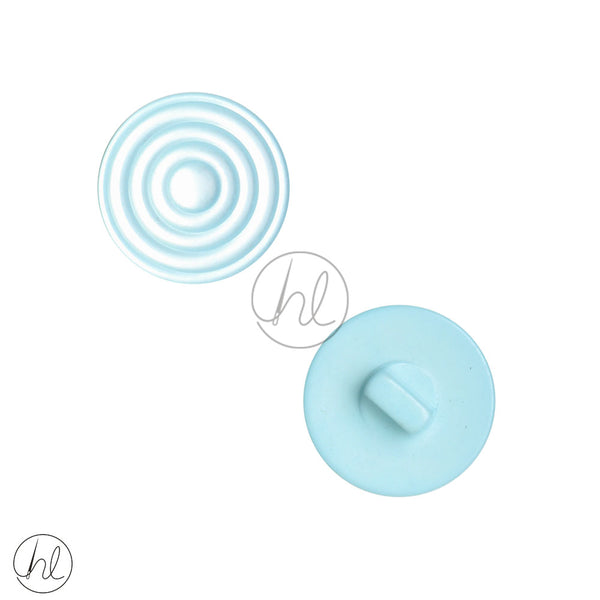 PLAIN BUTTONS (TURQUOISE) 843 (18MM)