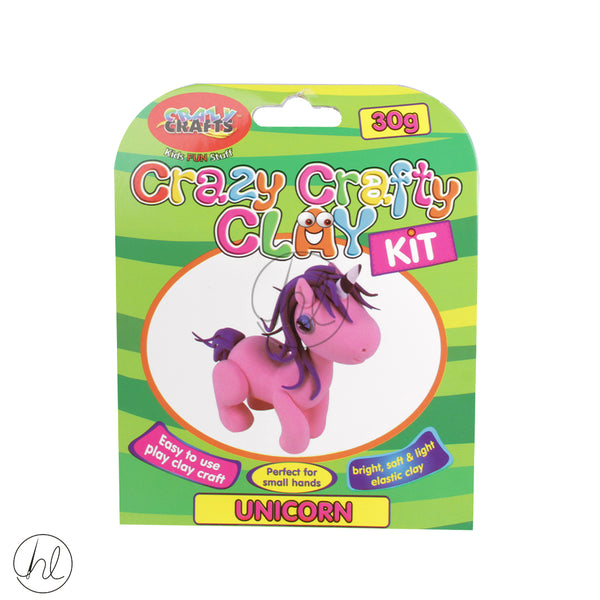 CRAZY CRAFT CLAY KIT UNICORN CK30