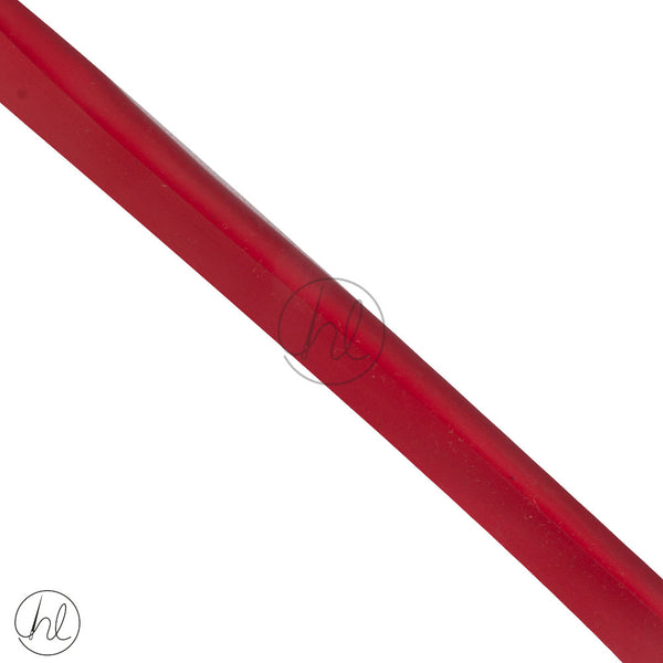 PLASTIC PIPING CORD RED 11MM (P/METER )