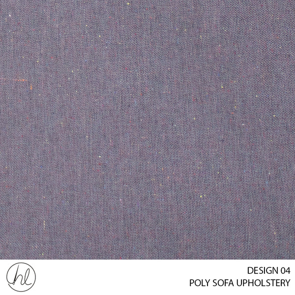 POLY SOFA UPHOLSTERY (DESIGN 04) (140CM) (PER M) PLUM (BUY 20M OR MORE FOR R39.99)