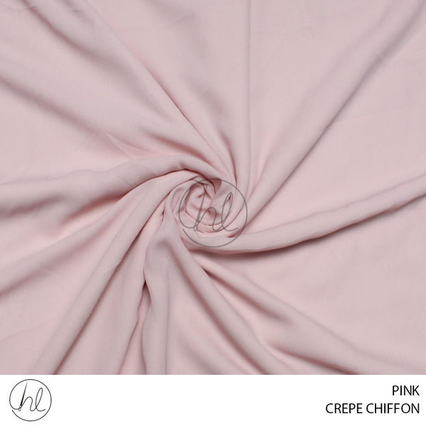 CREPE CHIFFON (PER M) (781) (PINK) (150CM WIDE)