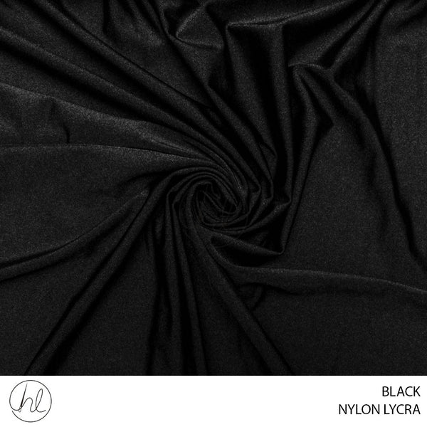 NYLON LYCRA (PER M) (BLACK) (150CM WIDE)