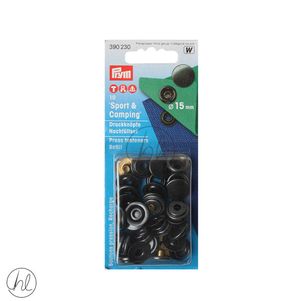 PRYM SPORTS AND CAMPING 390-230 BLACK 15MM