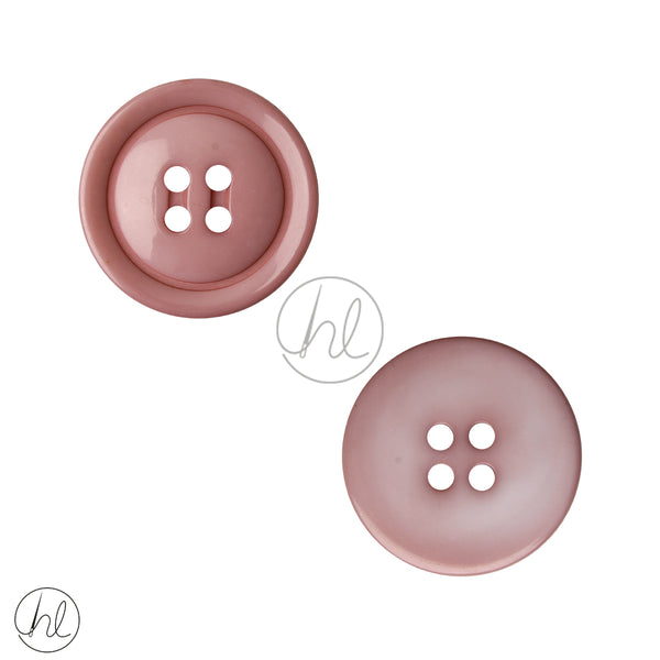 PLAIN ASSORTED BUTTON DUSTY PINK  045-2706 (35MM)
