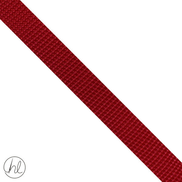 25MM WEBBING P/METRE