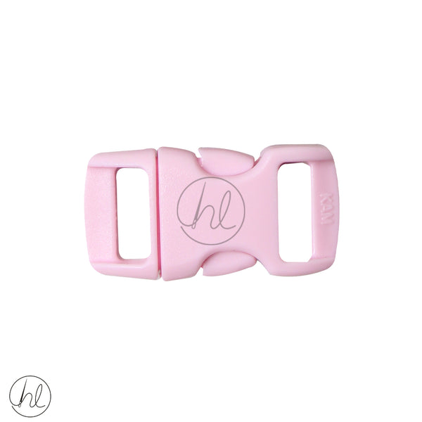 PLASTIC BUCKLE CLIP PINK 10MM