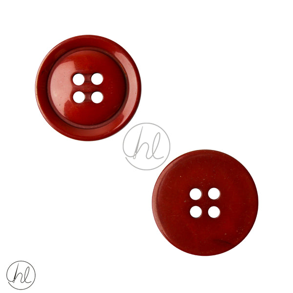 PLAIN ASSORTED BUTTON MAROON 045-2706 (35MM)