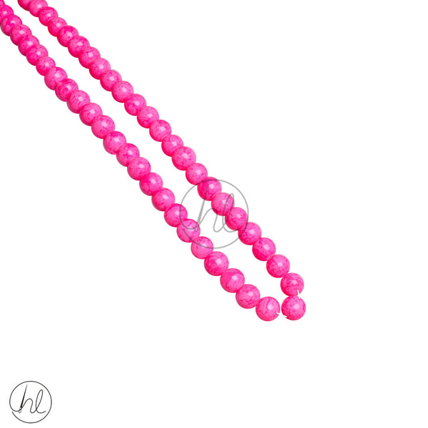 PEARL STRING (HOT PINK MARBLE)