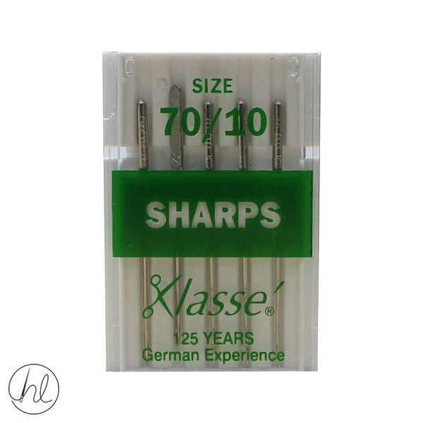 KLASSE SHARPS NEEDLES (SIZE 70/10)