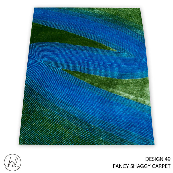 FANCY SHAGGY CARPET (160X230) (DESIGN 49)