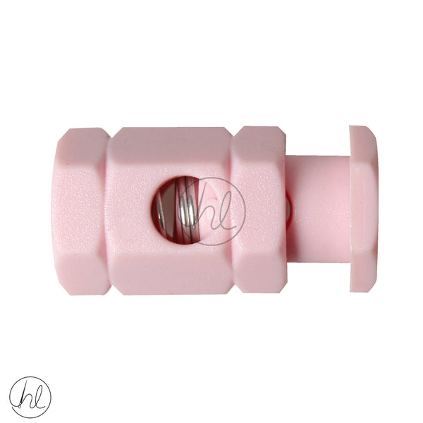 CORD END HEXAGON PINK 033-112 (25MM)