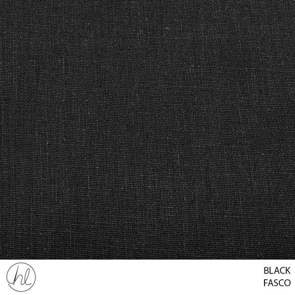 FASCO (PER M)  (246) (BLACK) (90CM WIDE)