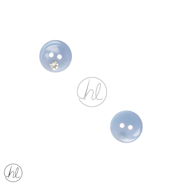 DIAMANTE BUTTONS (BABY BLUE) 9541 (13MM)