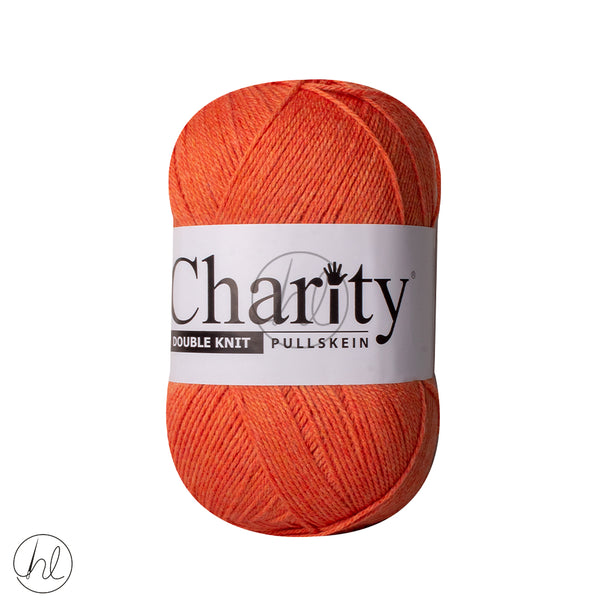 Charity Pullskein Double Knit Plain 300G PUMPKIN 701
