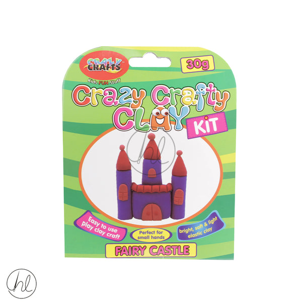 CRAZY CRAFT CLAY KIT FAIRY CASTLE CK30