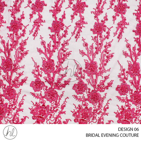 BRIDAL EVENING COUTURE (PER M) (DESIGN 06) (PINK) (COLLECTION 05)