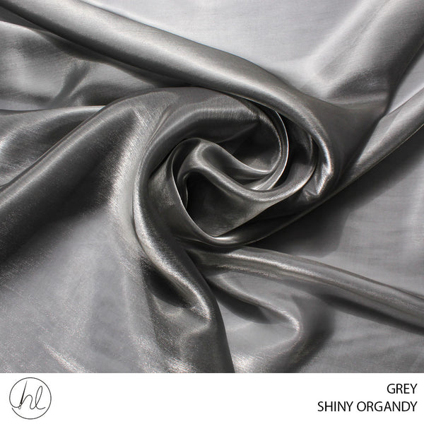 ORGANDY SHINY (DESIGN 07) GREY 781 (150CM) PER M