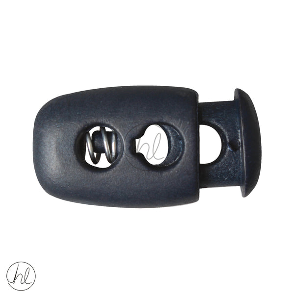 CORD END NAVY FLAT RECTANGLE 033-525 (27MM)