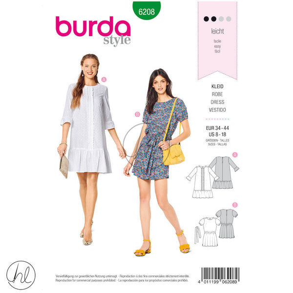 BURDA PATTERNS (6208)