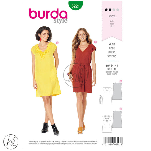 BURDA PATTERN (6221)