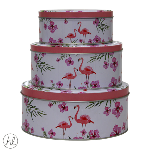 BISCUIT TIN ROUND ABY-1193