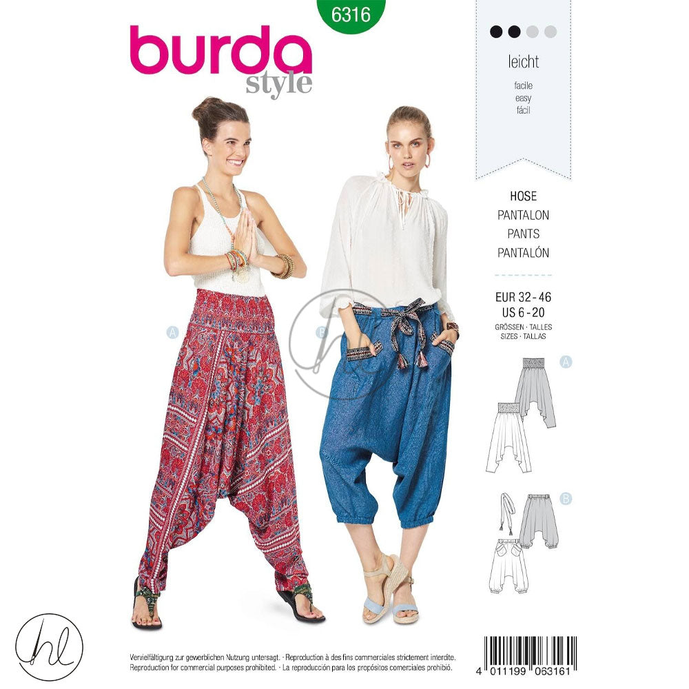 Burda Pattern 6134 main image 1