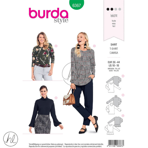 BURDA PATTERN (6367)