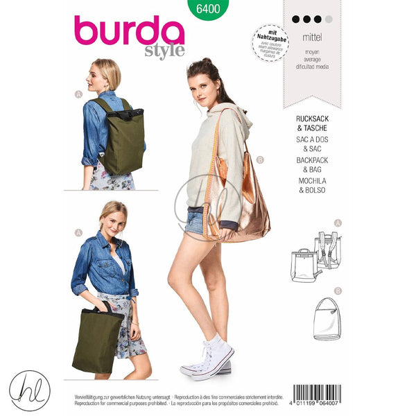 BURDA PATTERN (6400)