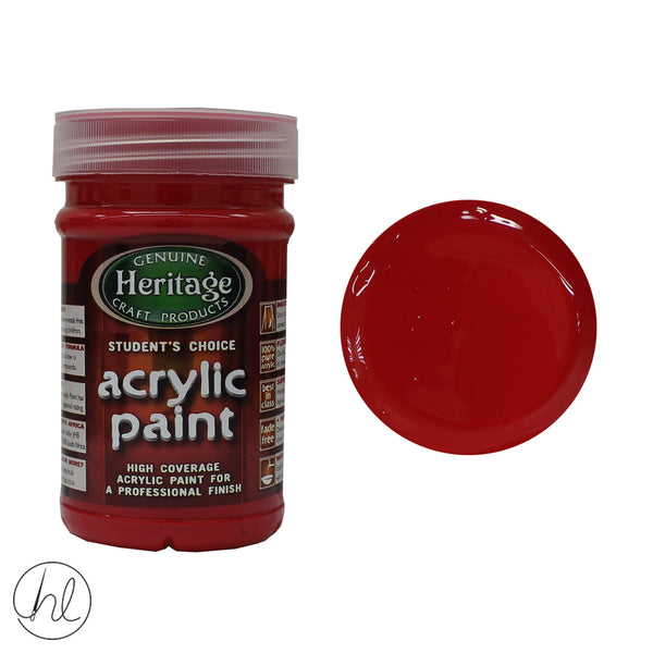 250ML ACRYLIC PAINT (10 BERRY RED)