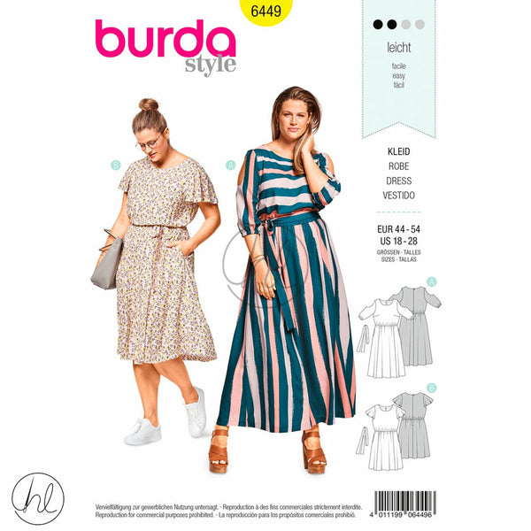 BURDA PATTERN (6449)