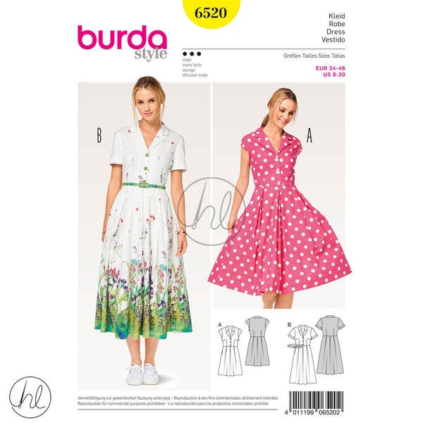 BURDA PATTERN (6520)