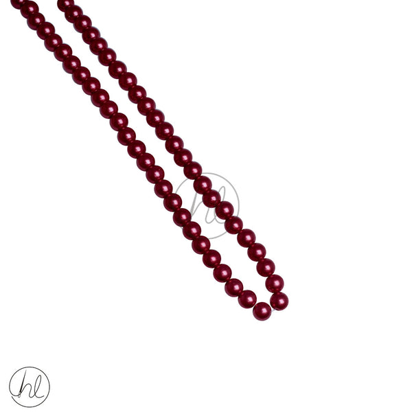 PEARL STRING (CLARET)