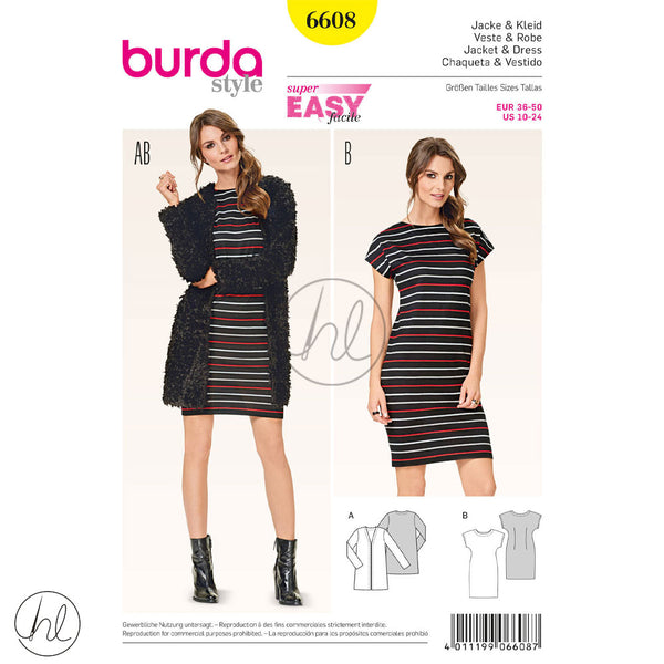 BURDA PATTERN (6608)