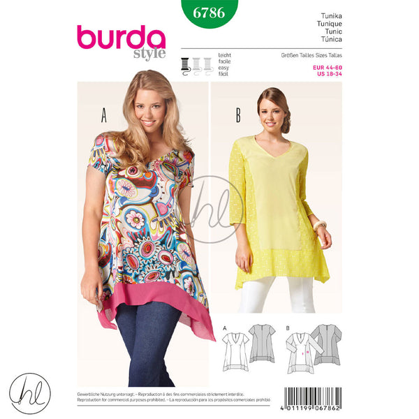 BURDA PATTERN (6786)