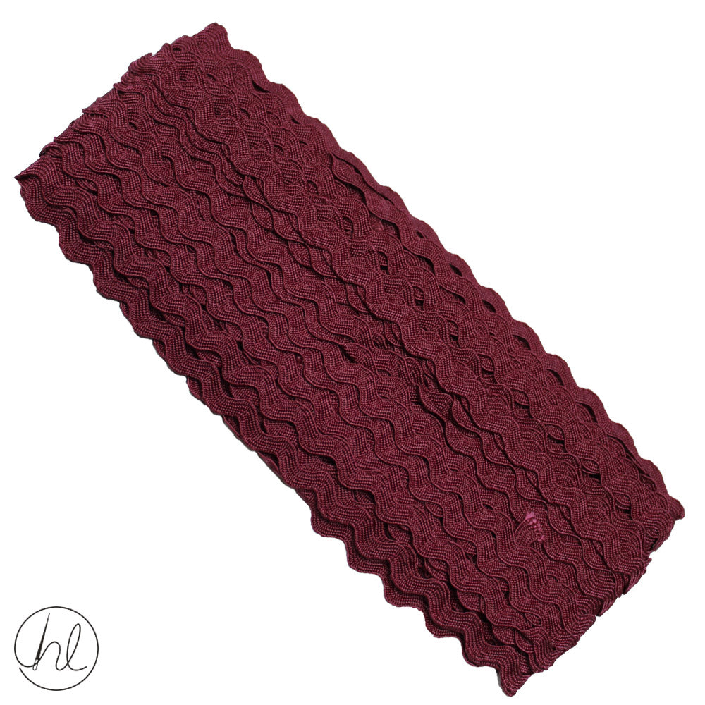 RIC RAC TRIMMINGS (25M P/ROLL) – Habby And Lace