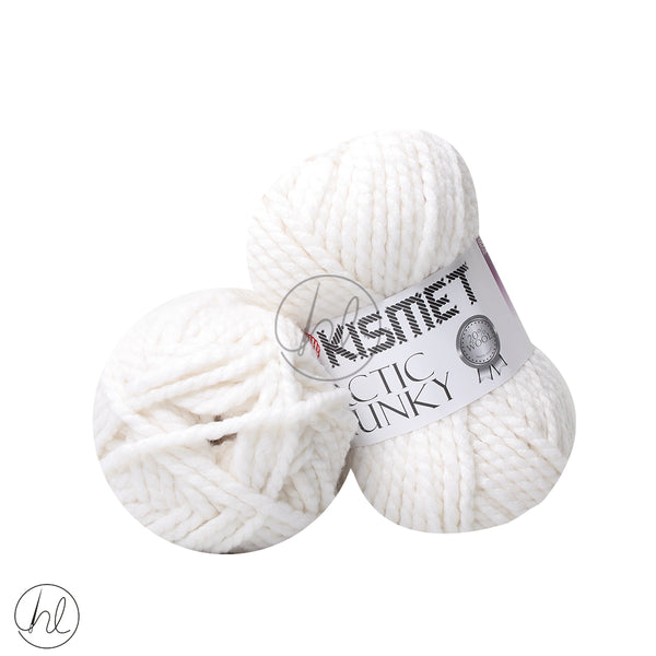 KISMET ARCTIC CHUNKY 100G WHITE 10