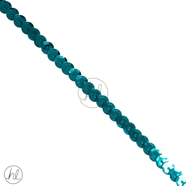 SEQUINS SEQ-1 TURQUOISE (6MM WIDE) P/METER